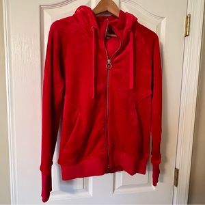 Athleta triumph velour hoodie